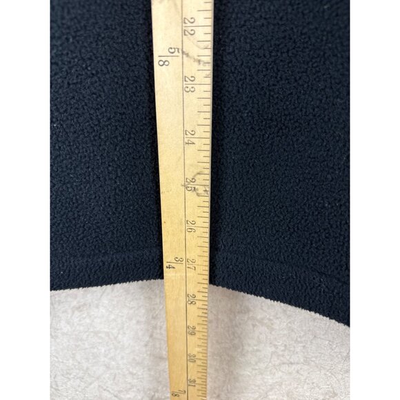 State Line Tack Women's Fleece Jacket Black Full Zip Equestrian Horse Large USA - Picture 7 of 9